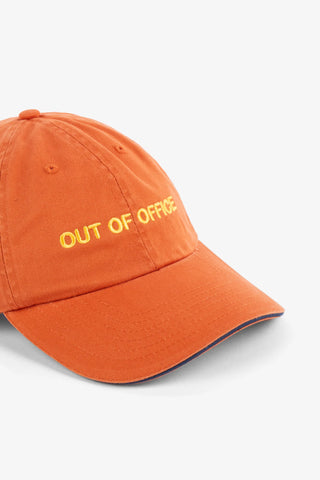 Intentionally Blank - OUT OF OFFICE Ball Cap in Terracotta