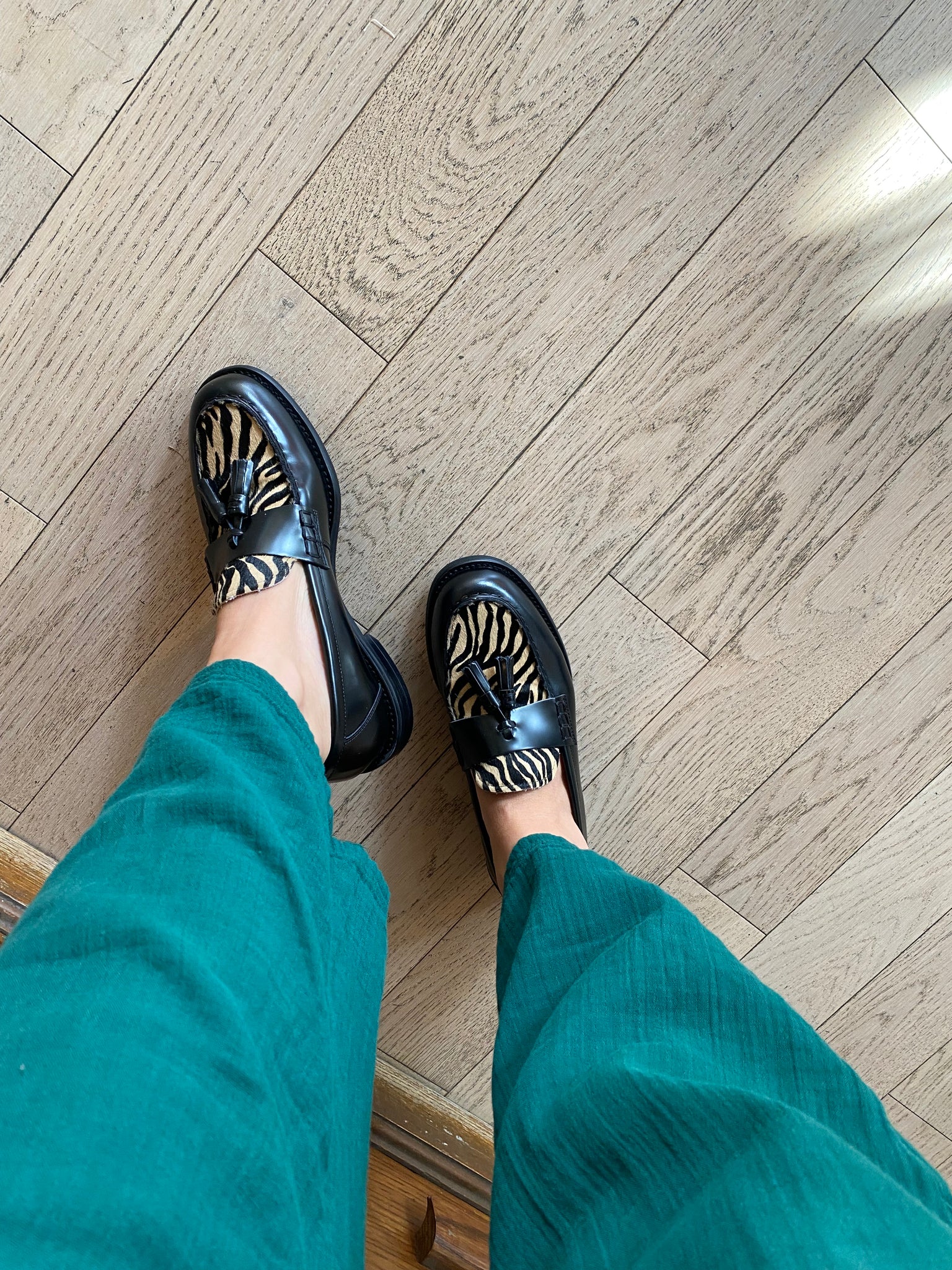 Vagabond Shoemakers - Zebra Tassel Loafers