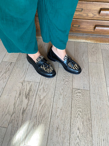 Vagabond Shoemakers - Zebra Tassel Loafers