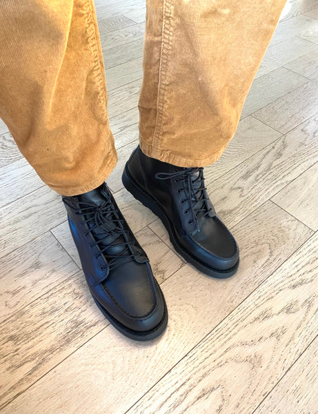 Red Wing - Moc Toe Leather Boot in Blackout