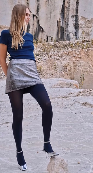 Cette - Opaque Tights in Marine