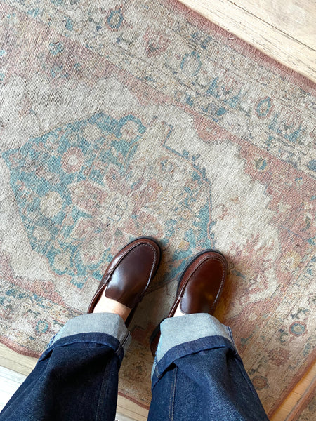 Bos & Co - Dark Brown Leather Loafers