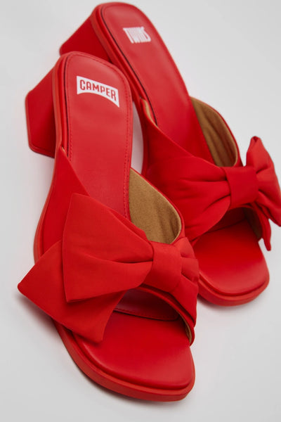 Camper -  Twins Collections - Red Bow Heels