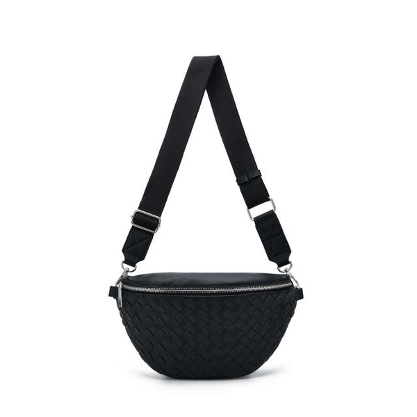 Co-Lab - Woven Sling Bag in Black