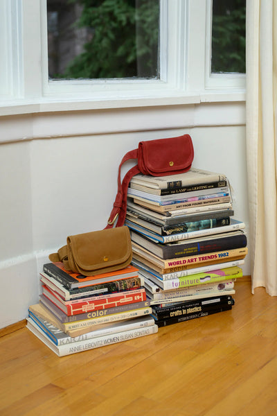 Small Lot - Waxed Canvas Belt Bag in Sequoia