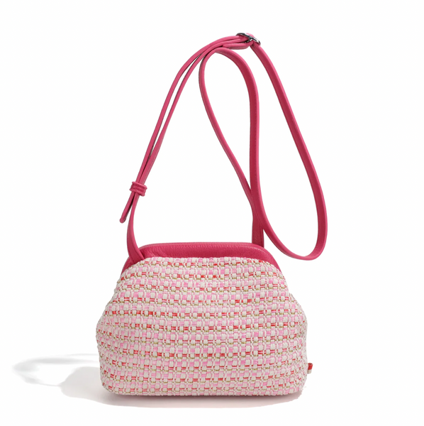 Co-Lab - Hype Crossbody Bag in Beetroot Fabric