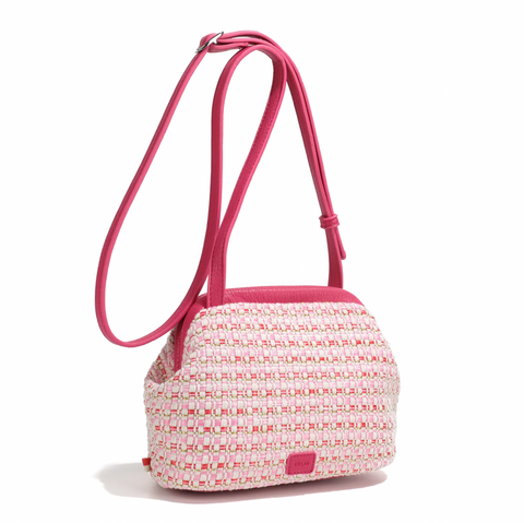 Co-Lab - Hype Crossbody Bag in Beetroot Fabric