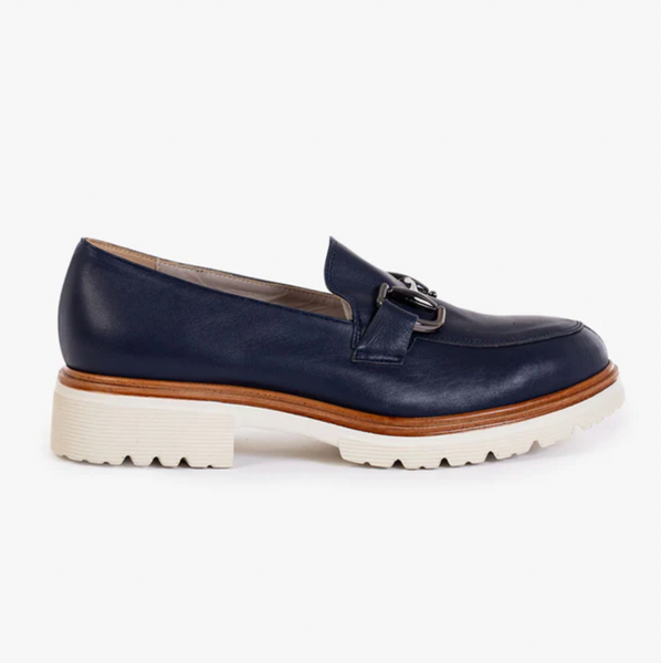 Ateliers - Loafers in Navy Leather