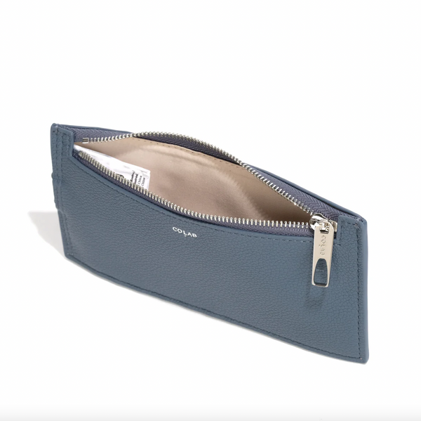 Co-Lab - Flat Wallet in Sea Salt