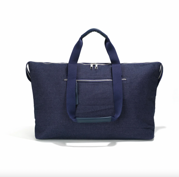 Co-Lab - Flight Duffle Bag in Denim