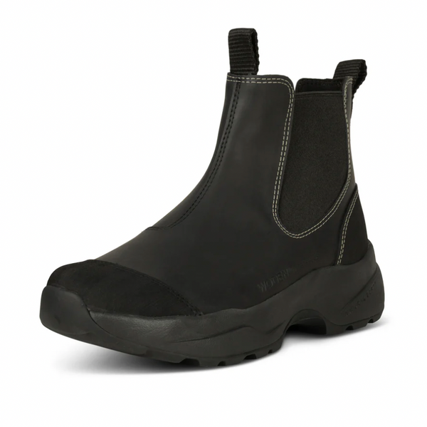 Woden - Waterproof Boot in Black