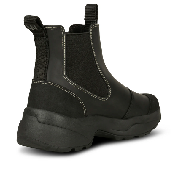 Woden - Waterproof Boot in Black