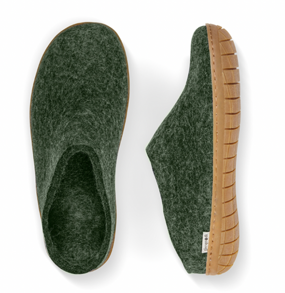 Glerups - Forest Open Heel Natural Rubber Sole