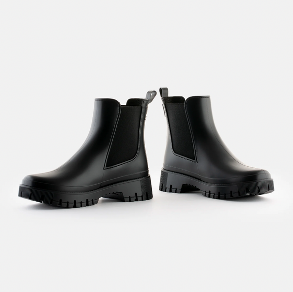 Lemon Jelly - Matte Rubber Boot in Black