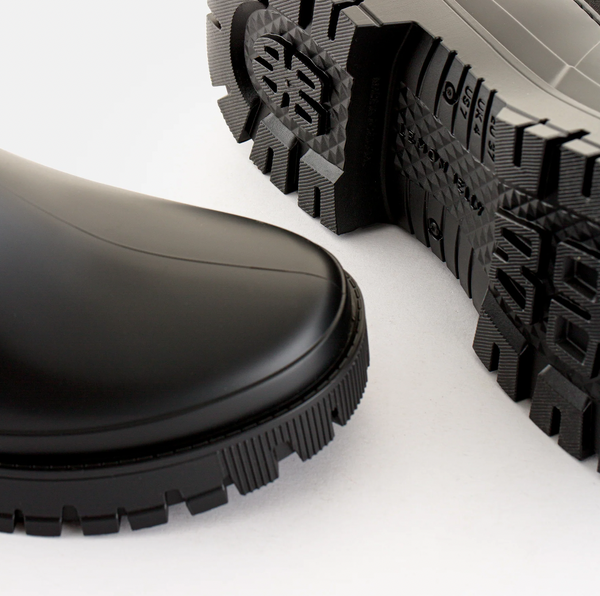 Lemon Jelly - Matte Rubber Boot in Black