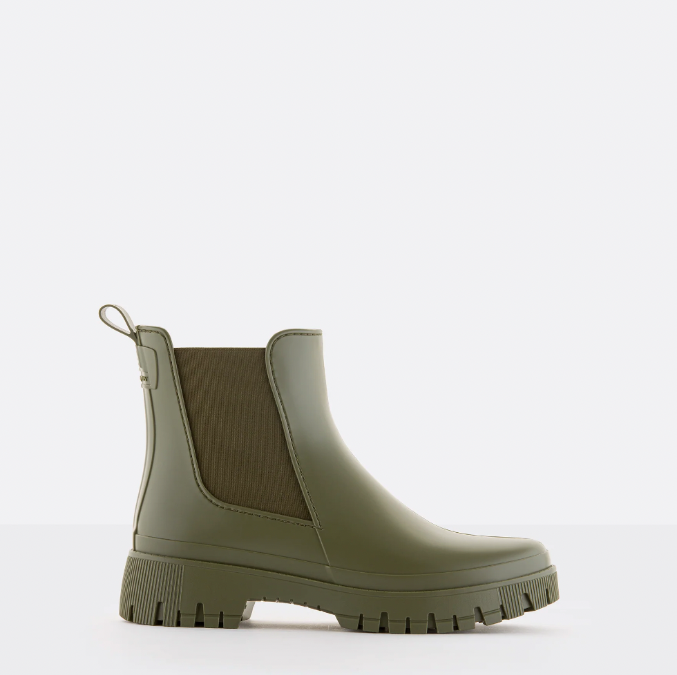 Lemon Jelly - Matte Rubber Boot in Green