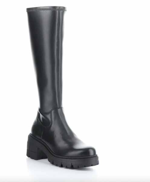 Bos & Co - Tall Stretchy Waterproof Boot with Chunky Sole