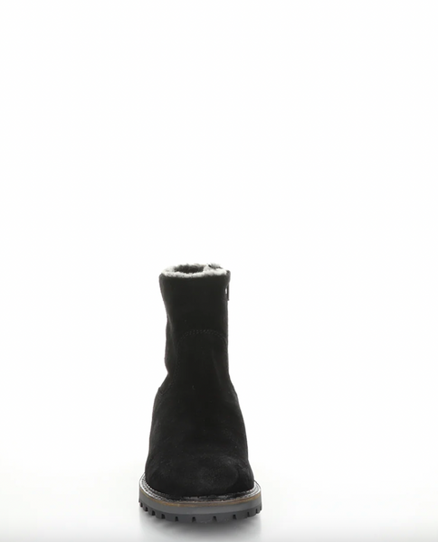 Bos & Co - Waterproof & Warm Ankle Boot in Black Suede