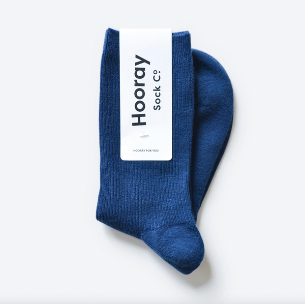 Hooray Sock Co - Everyday Wool Socks in Ocean