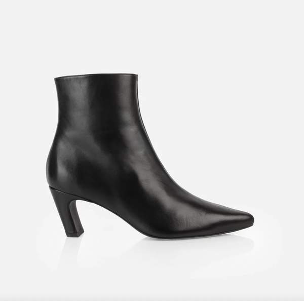 Poppy Barley - Toujours Boot in Black Leather