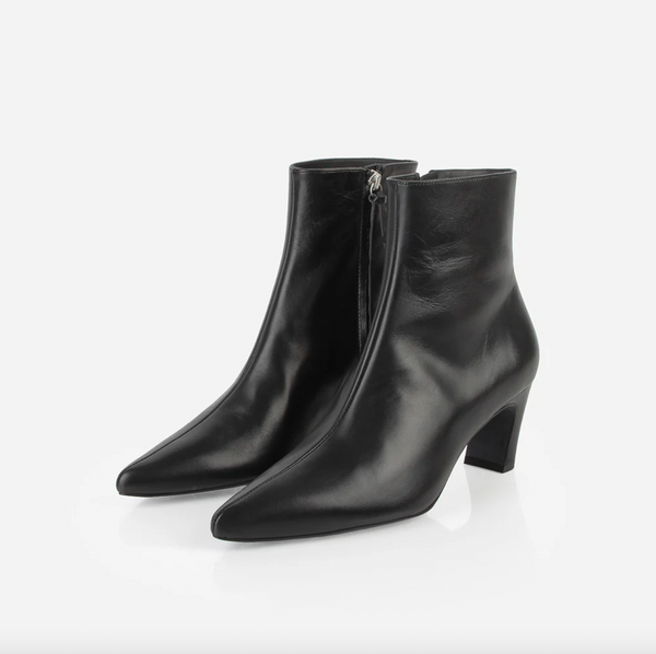 Poppy Barley - Toujours Boot in Black Leather