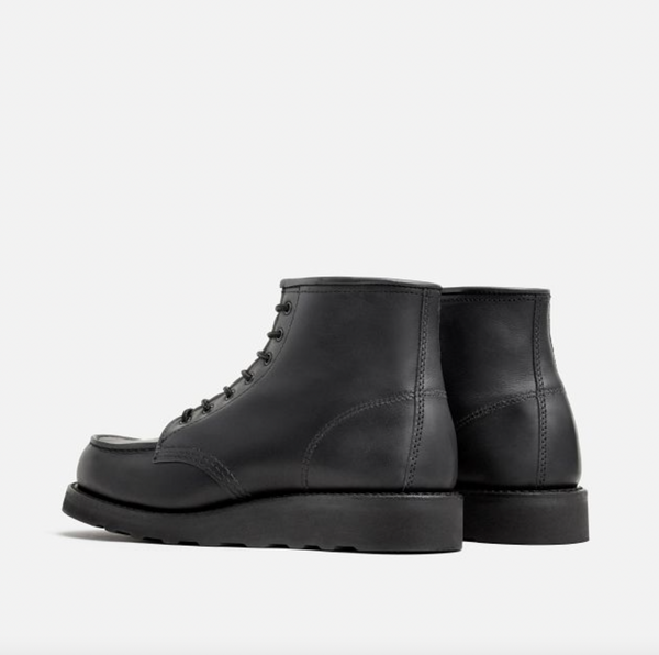 Red Wing - Moc Toe Leather Boot in Blackout