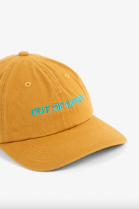 Intentionally Blank - OUT OF OFFICE Ball Cap in Mustard