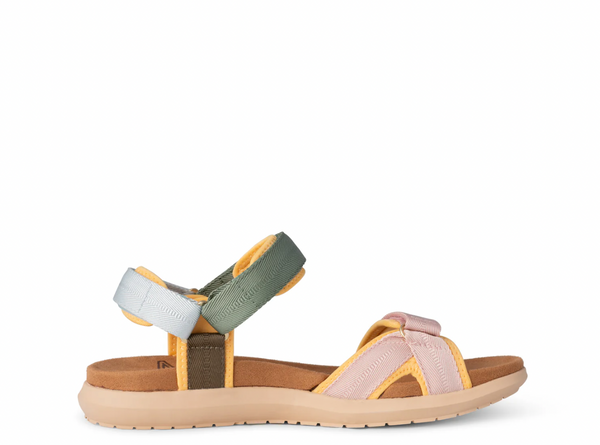 Woden - Line Lite Sandal in Algae Multi