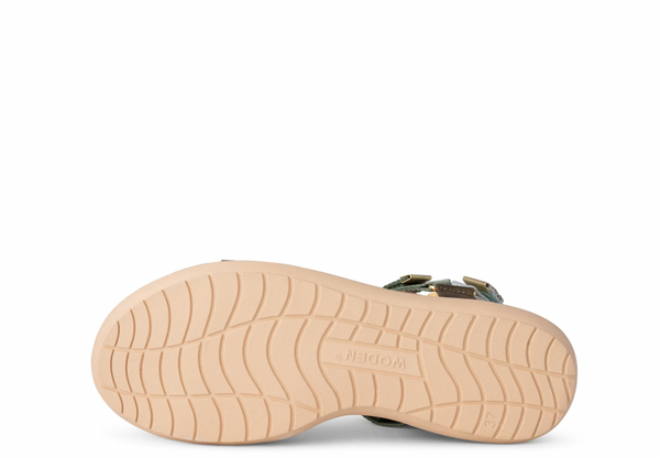 Woden - Line Lite Sandal in Algae Multi