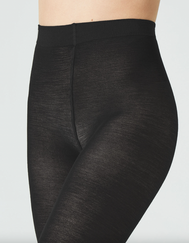 Cette - Merino Wool Tights in Black