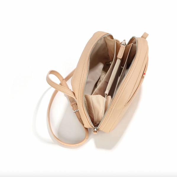 Co-Lab - Organizer Crossbody in Beige