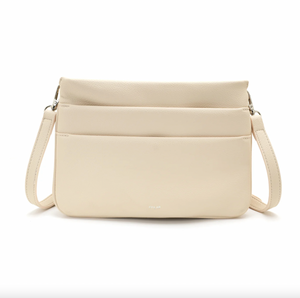 Co-Lab - Flat Crossbody Bag in Ecru