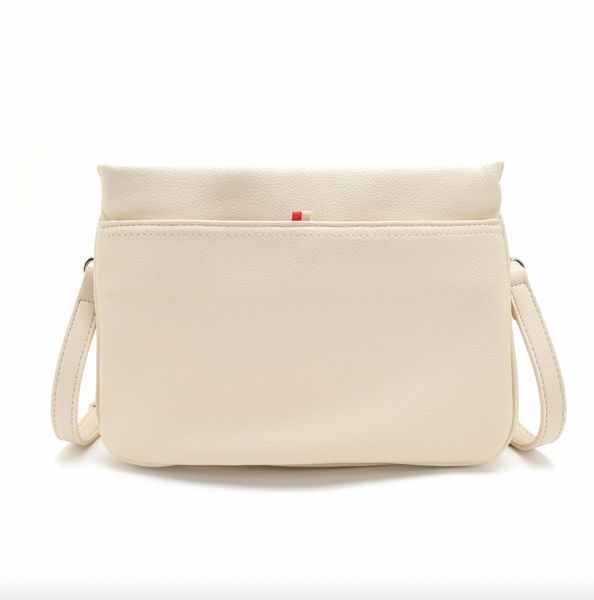 Co-Lab - Flat Crossbody Bag in Ecru
