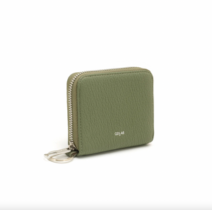 Co-Lab - Small Wallet with Keyring in Fennel