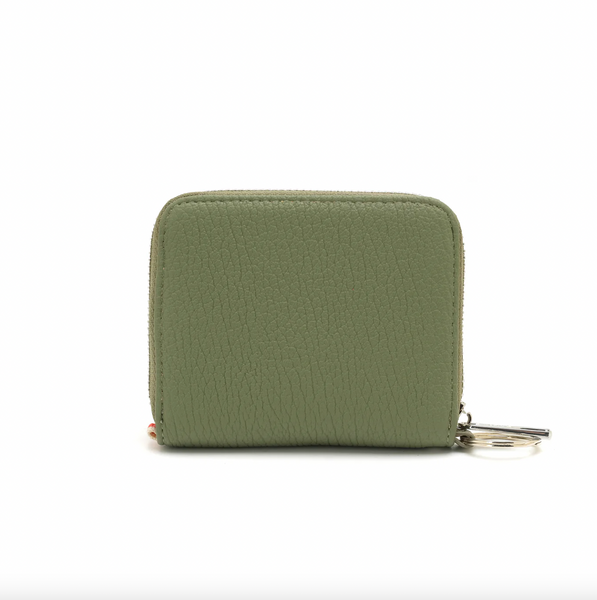 Co-Lab - Small Wallet with Keyring in Fennel