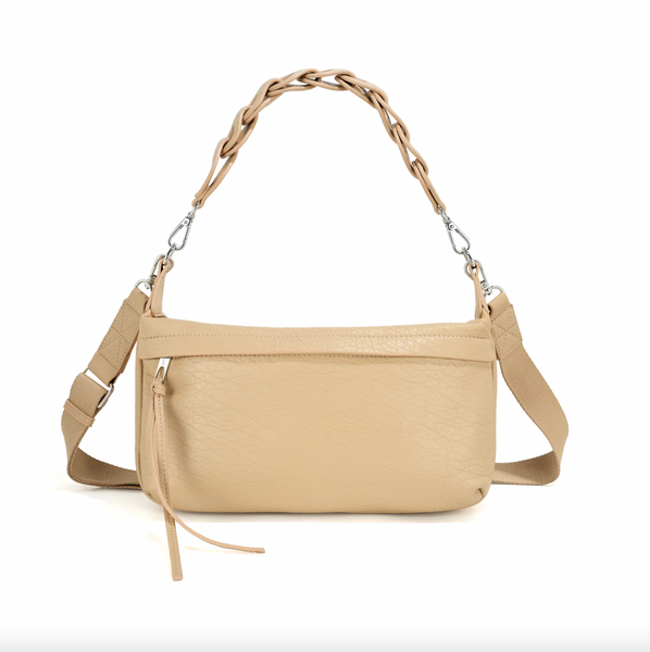 Co-Lab - Shoulder Bag with Crossbody Strap in Beige