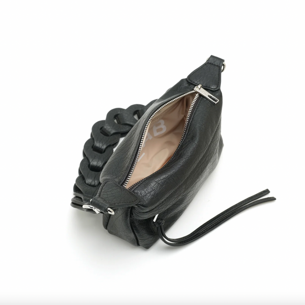Co-Lab - Mini Shoulder Bag with Crossbody Strap in Black