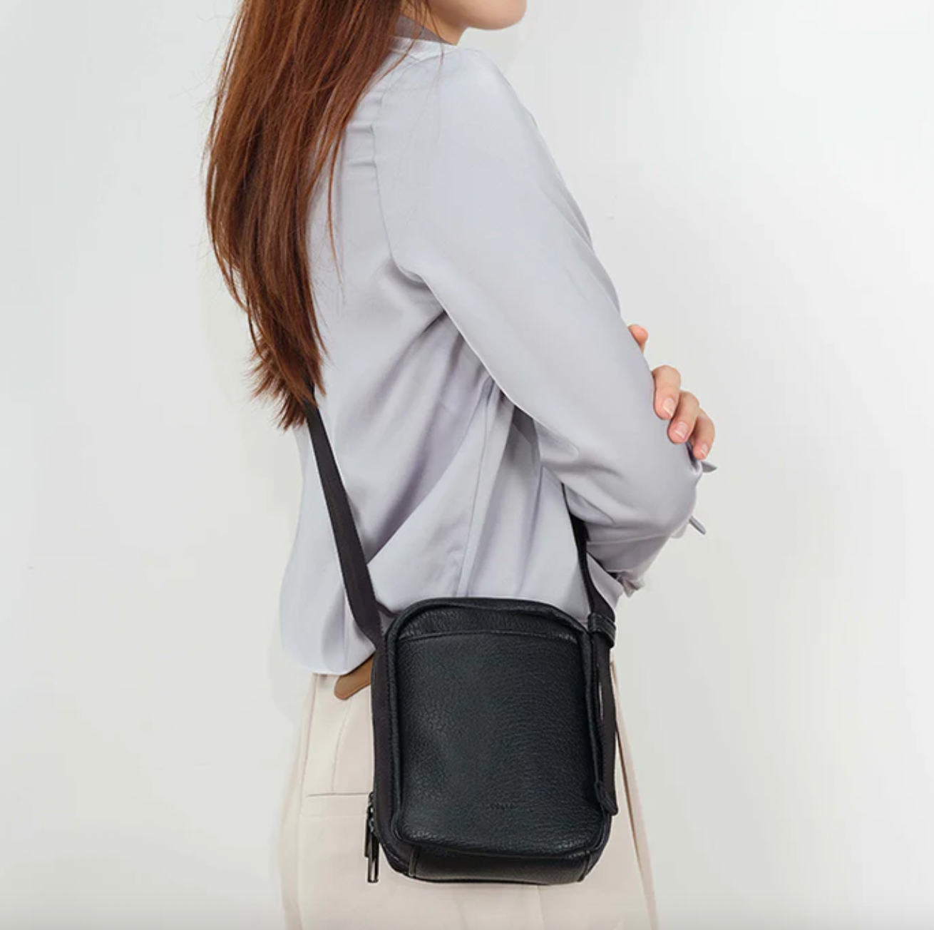 Co-Lab - Small Travel Crossbody in Black