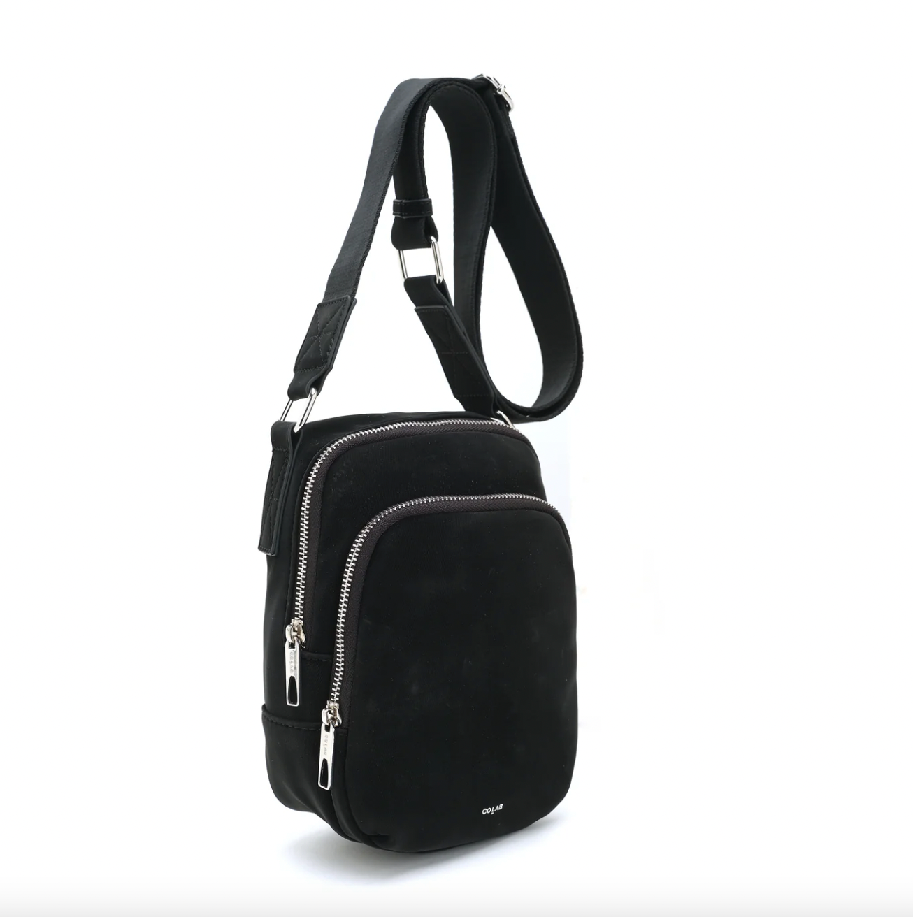 Co-Lab - Buttery Tech Crossbody in Black