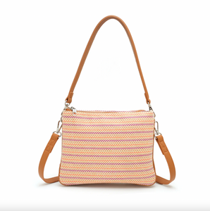 Co-Lab - Woven Straw Crossbody