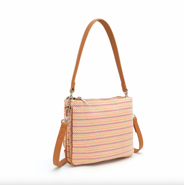 Co-Lab - Woven Straw Crossbody