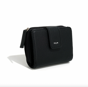 Co-Lab - Snap Wallet in Black
