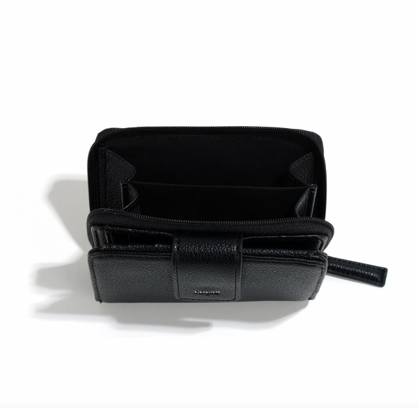 Co-Lab - Snap Wallet in Black