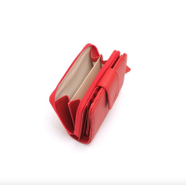 Co-Lab - Snap Wallet in Cherry