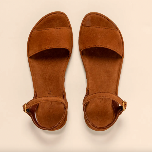 El Naturalista - Cuero Nubuck Sandal with Ankle Strap