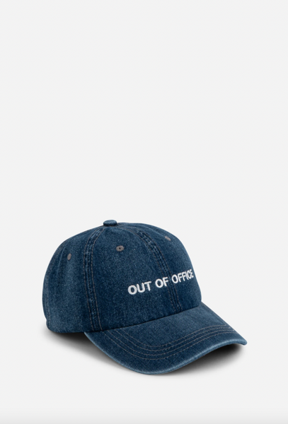 Intentionally Blank - OUT OF OFFICE Ball Cap in Denim