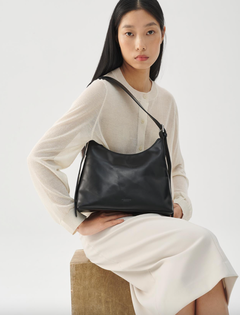 Vagabond Shoemakers - Black Leather Shoulder Bag