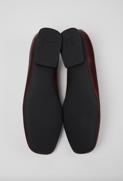 Camper - Casi Ballet Flat in Black Leather