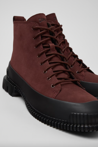 Camper -  Lightweight Boot in Burgundy Nubuck