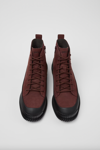 Camper -  Lightweight Boot in Burgundy Nubuck
